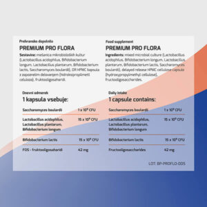 Etiketa - Premium Pro Flora