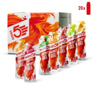 High5 Energy Gel Mix - 20 gelova miješani okusi